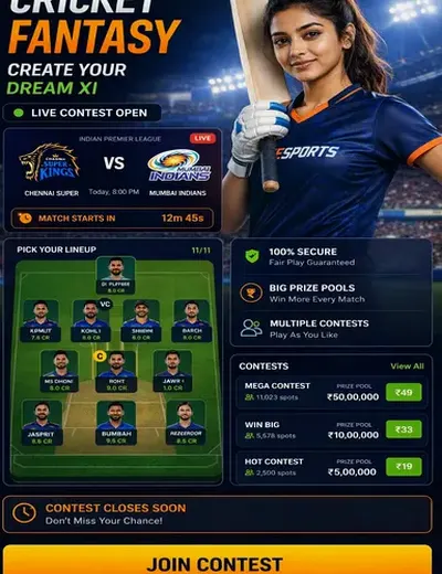 Wwwbrlbet (brlbet) fantasy cricket & matchday visual 3